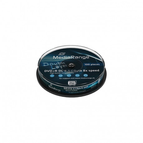 DVD+R DL 8,5 GB (8fach, 10 tk)