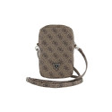 Guess Zip 4G Triangle bag - brown