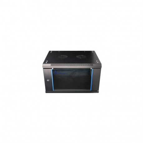 Extralink Rackmount cabinet 6U 600x600 Black wall mounted
