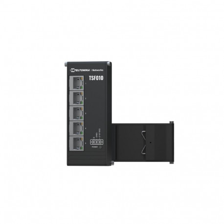 Switch|TELTONIKA|Switch type Unmanaged|Form factor DIN rail|5xRJ-45 ports|RJ-45 Ports Type Fast Ethe