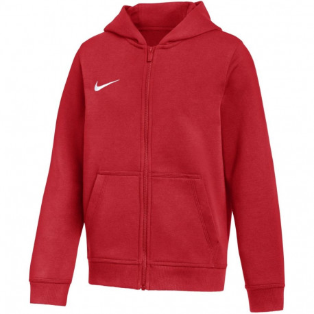 Nike laste pusa Park 26 Fleece Full-Zip Hoodie IB1232 657 L, punane