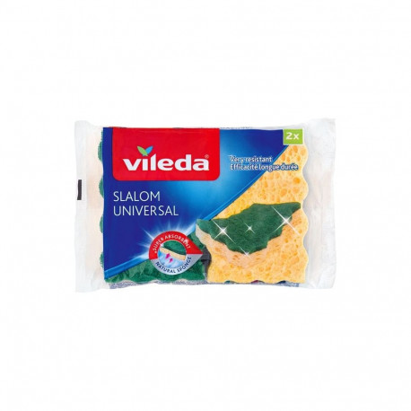 Scouring sponge VILEDA Slalom 2pcs