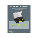 Goobay Tools Bit Holder Set with 72-Piece Bit Set