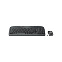 LOGITECH Wireless Combo MK330 Keyboard and mouse set wireless 2.4 GHz International black (US)