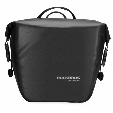 Rockbros Rockbros AS-003-1BK waterproof bicycle bag with shoulder strap, front/rear mounting, 10-14l