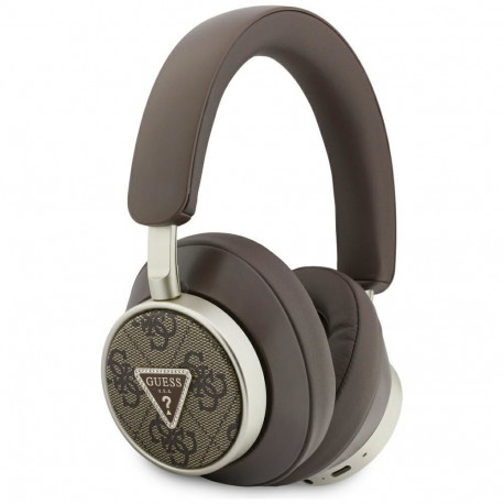 Wireless headphones Guess ENC GUBHC15P4MRCTW (4G Triangle Logo) brown