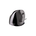 Evoluent VerticalMouse D, mouse (black / silver, Small, RH)
