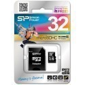 Silicon Power memory card microSDHC 32GB Class 10 + adapter