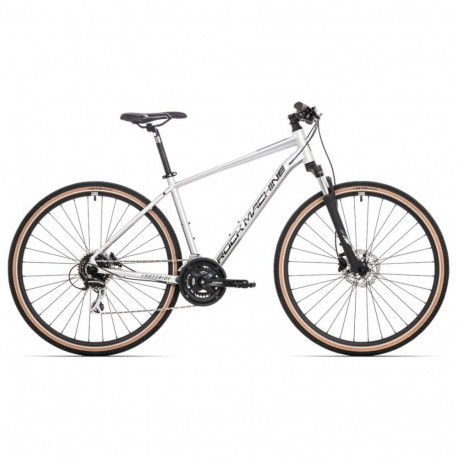 Maastikuratas Rock Machine Crossride 300 Gloss Silver/Black/Grey (Ratta suurus: 29 Raami suurus: L)