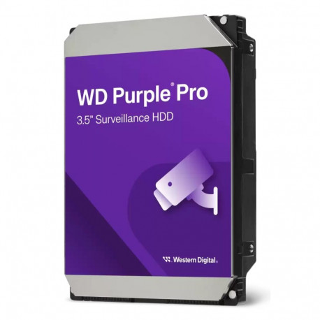 HDD|WESTERN DIGITAL|Purple Pro| 12 TB|Serial ATA III|Buffer 512 MB|7200 RPM|3.5 "|WD122PURP