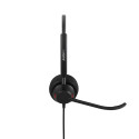Jabra Engage 40 MS Stereo Inline Link Wired Headset, USB-A, Black