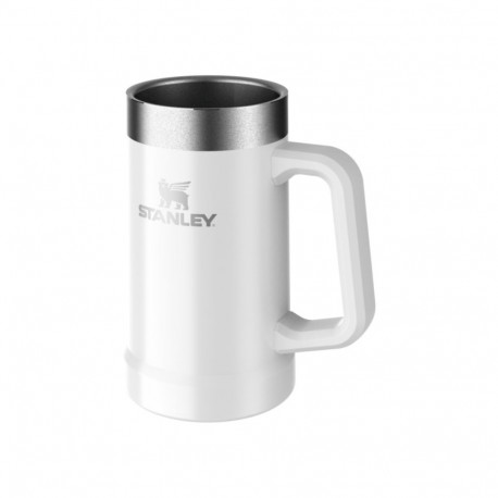 Stanley The Big Grip Beer Stein Beer mug 0.7L Glossy White
