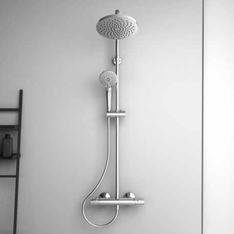 SHOWER SET THERMOS CERATHERM T25 CHROME