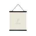 Focus Poster Hanger Magnetic Black 41cm