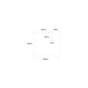 Focus Photo Block White Medium 11cm