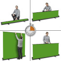 Walimex pro roll-up paneel taust 210x220cm roheline
