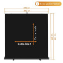 Walimex pro Roll-up Panel Background 210x220cm black