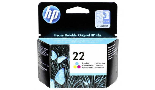 Tinte HP 22 / C9352AE TriColor