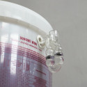 Angular Airlock for Containers BROWIN 405592, 8x2.2x9.6 cm, Plastic, Shatterproof