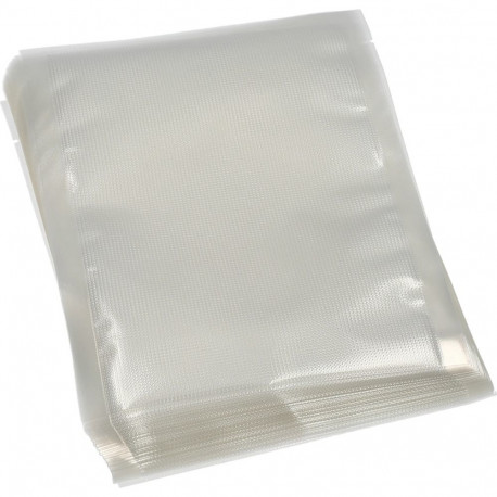 Browin 320632, knurled vacuum sealer bags, 15x20 cm, 50 pcs, PA/PE, 100/80 µm, -20°C to +100°C