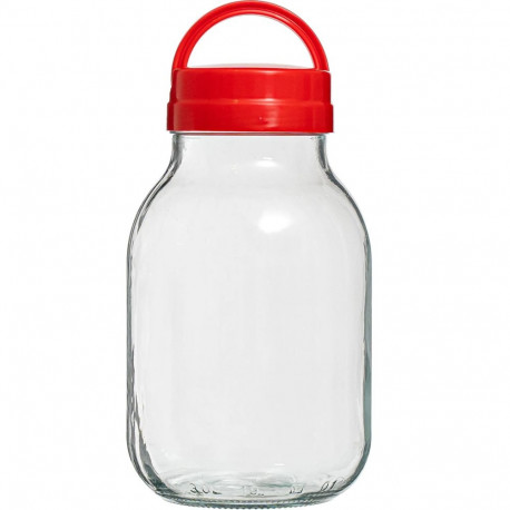 Browin likööripurk 3 L kaanega Ø 100, 3.0 L, klaas, 6 konksu