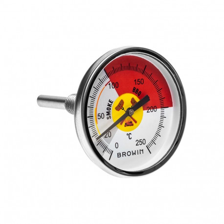 Browin 101250 BBQ suitsuahju termomeeter, 0-250°C, 6cm, roostevaba teras, analoog