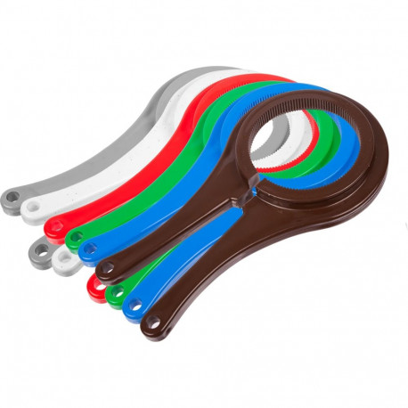 Jar opener, universal BROWIN 139040, Length: 10.0 cm, Width: 19.5 cm, Height: 2.0 cm, Weight: 60.0 g