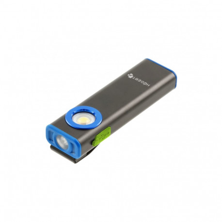 Hogert taskulamp HT1E417, 800lm, 10h, 3h, USB-C, 200mAh, 3.7V, IP54, 5 režiimi, alumiiniumkorpus, ma