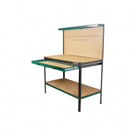 Rockforce metallist tööpink RF-01Y0320, 1550x1200x600 mm, 120 kg, 900 mm kõrgus, puidust tööpind, ro