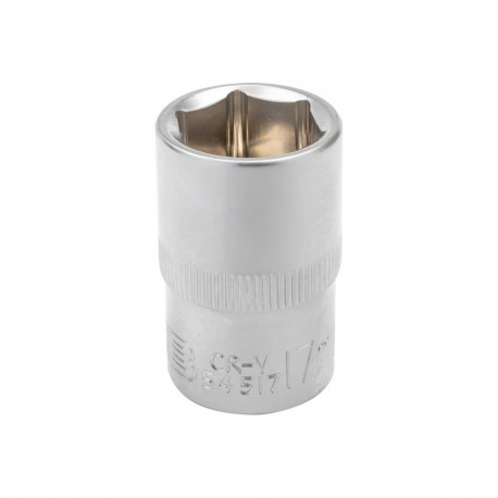 Hex Socket 17 mm, JCB, JCB-54517, 1/2" DR, CrV Material