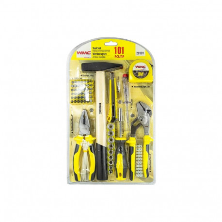 Tool Set, WMC TOOLS, WMC-20101, 101 pcs, universal 1/4" tool set
