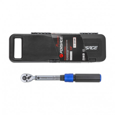 Torque Wrench FORSAGE F-6472285 1-25 Nm 1/4"
