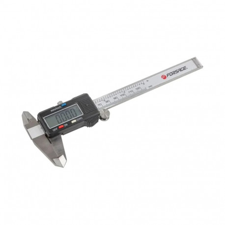 Forsage F-5096PE elektrooniline nihik, 0-125 mm, 0,01 mm, sisemine/välimine läbimõõt, sügavusmõõdik,