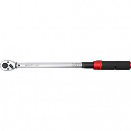 Yato Pöördemomendi võtmed YT-07676, 40-220 Nm, 485-505 mm, 72 hammast, lüliti, kalibreerimistunnistu