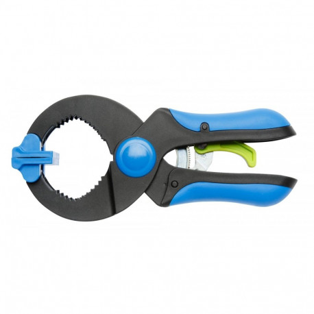 Hogert HT3B954, 200mm, plastic, rubberized handle, quick release trigger, pivoting jaws