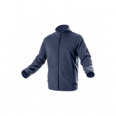 Vīriešu flīsa jaka, tumši zila, 3XL, universāla, HT5K383-3XL, HOGERT