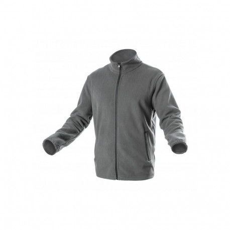 Hogert HT5K382-M fleece jacket, men's, M, 100% polyester, 290 g/m², 2 zip pockets, adjustable hem, e