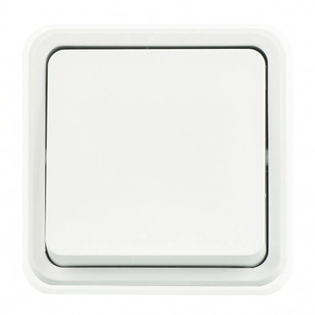Slēdzis v/a, 1 taustiņš, balts, MISYA 01051100-100101, GÜNSAN