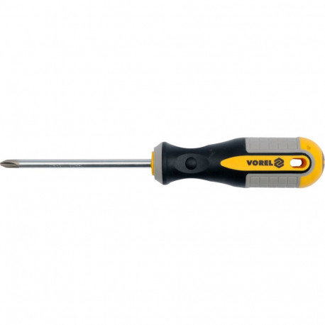 Vorel 60969 Phillips kruvikeeraja PH3x150mm, CRV 6150, satiin, magnetiseeritud, GRD