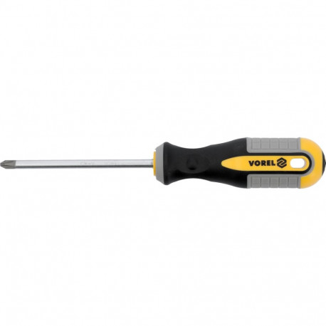 Vorel 60966 Phillips screwdriver PH2x100mm, CRV 6150, satin, magnetized, GRD