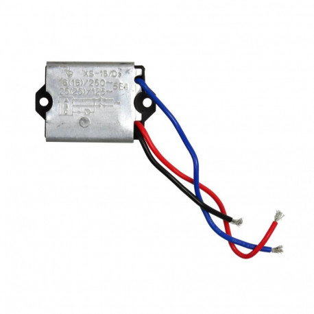 Geko nurklihviku käivitamismoodul G85231, 16A/250V AC, 25A/125V AC, kaitse süsteem