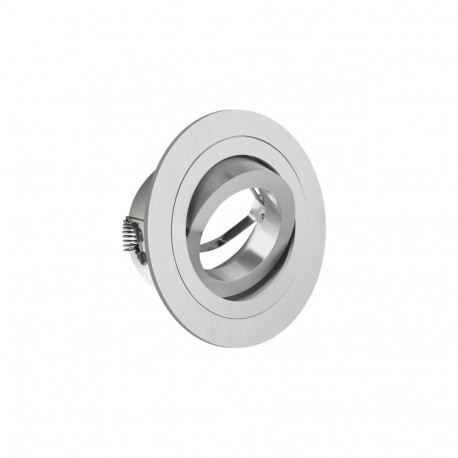 Gtv spot luminaire MORENA OP-OPROK1-80, IP20, round, silver, 50W, 60mm, MR16, adjustable head, ceili