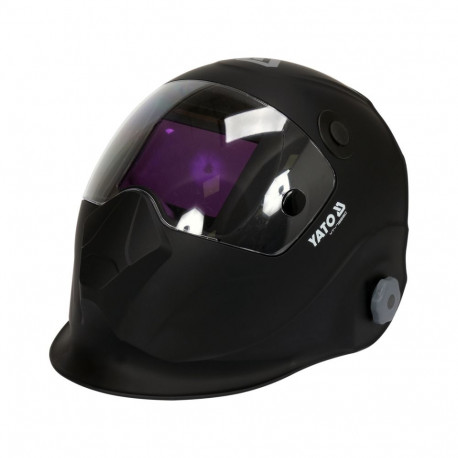 Yato welding helmet YT-73930, 100x68 mm, 1/1/1/1, 5-13 DIN, 4 DIN, 1/25000 s, 0.2-1 s, 4 sensors, DI