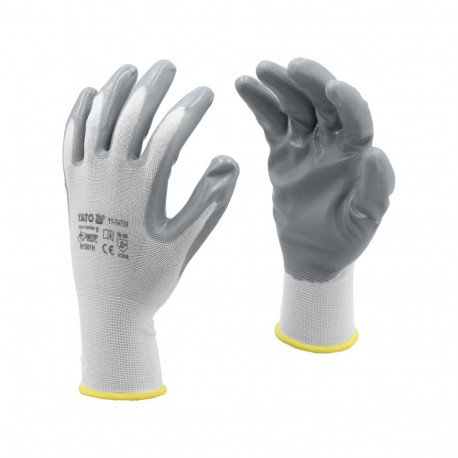 Töökindad nailon/nitr. Balti S. 10 YT-7474 YATO