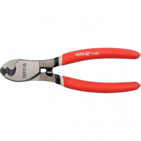 Yato Kaabli Lõikur YT-1966, 160mm, 6mm, CrV 50, 42-48 HRC, 55-60 HRC, PVC käepide, külm sepistamine