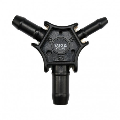 Yato YT-22373 toru kalibraator 16/20/25mm, PE-RT/Al/PE-RT, PEX-Al-PEX, jämeduse eemaldajaga