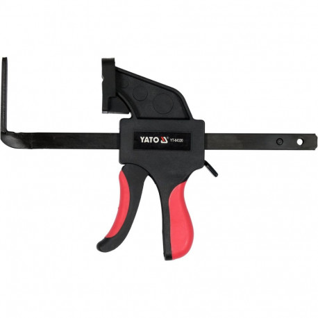 Yato Juhtrööpa Klamber YT-64320, 300x70mm, 200mm, 150mm, 70mm, A3 teras, must pind