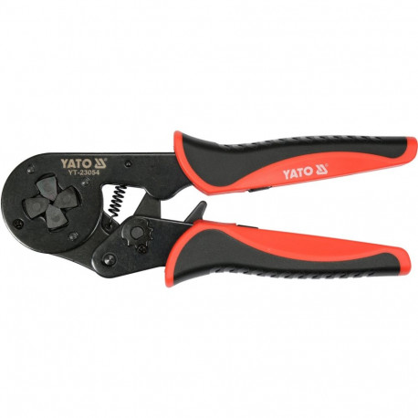 Yato Crimping Pliers YT-23054, 210mm, 4-16mm2, #45 carbon steel, 40Cr, black oxidized finish, PP/TPR
