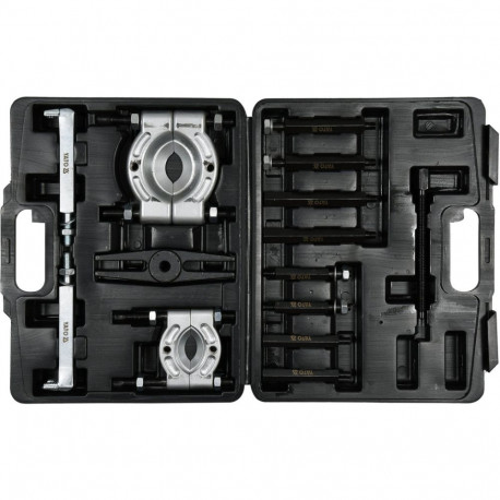 Yato Universaalne laagri eemaldaja YT-06412, 14 tk, süsinikteras, 35-130 mm, eraldajad 15-60 mm, 25-