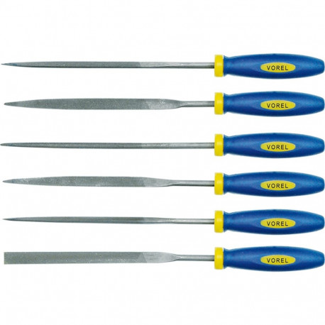 Vīļu komplekts 6gab., 140mm 25351 VOREL